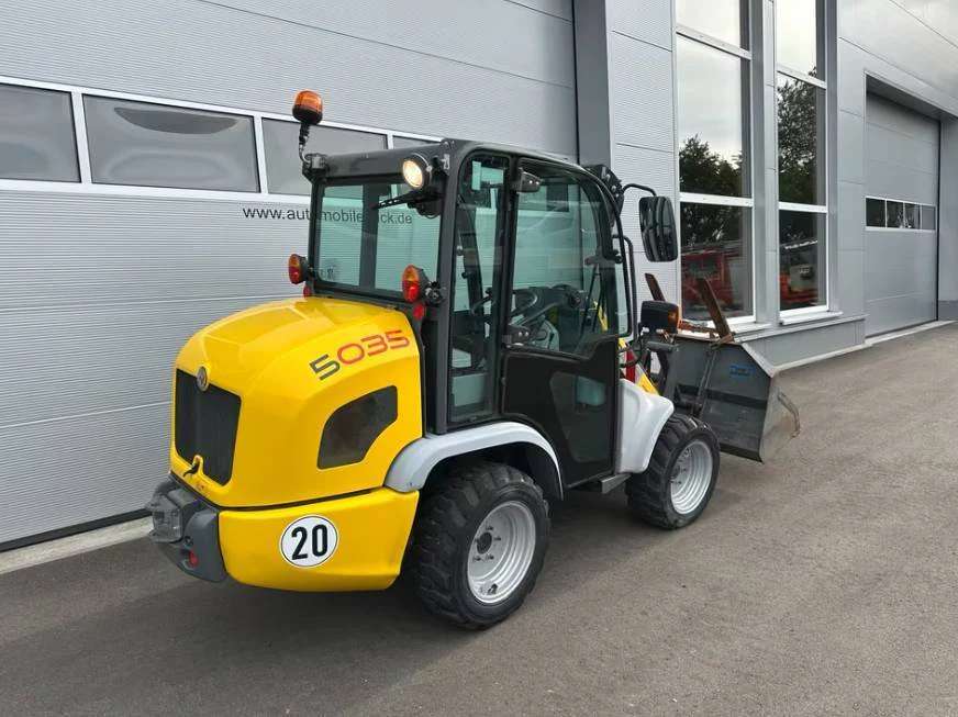 Kramer 5035 Radlader Hoflader mit Schaufel und Gabel 2017