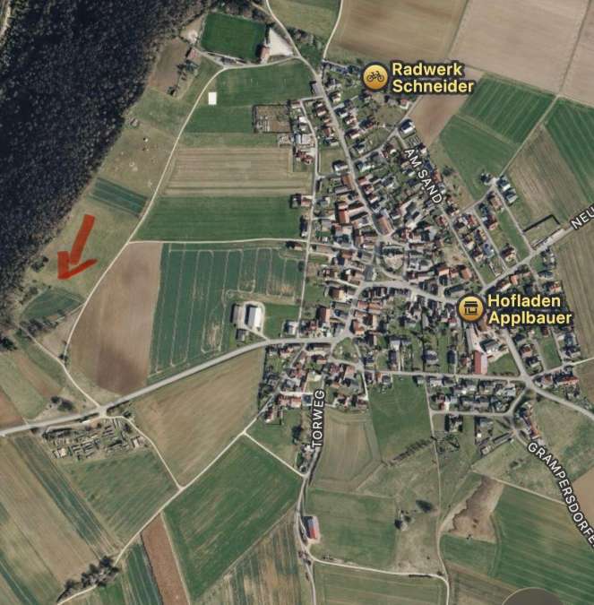 Ackerfläche bei Irfersdorf / Beilngries zu verkaufen ca. 4.750 m² - Bild 1