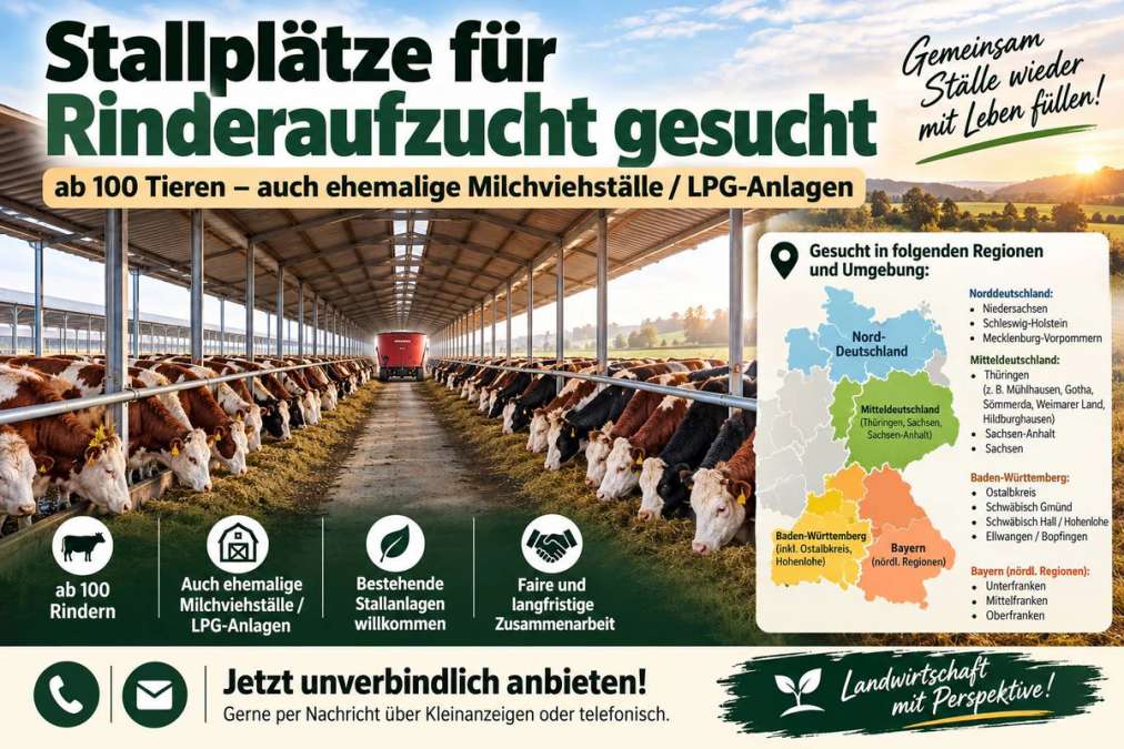 Betrieb zur Rinderaufzucht gesucht - Bild 1