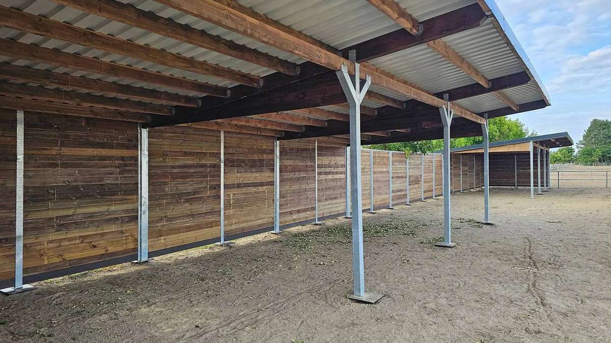 Pferdeunterstand kaufen | Weideunterstand für Pferde - Offenstall kaufen - Bild 1