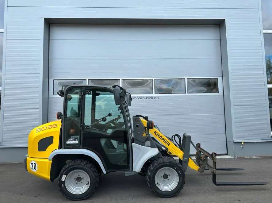 Kramer 5035 Radlader mit Schaufel und Palettengabel Reifen NEU - Bild 1