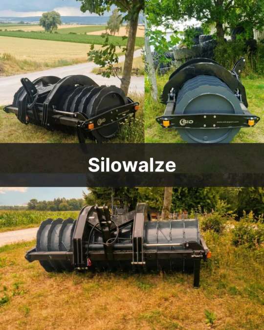 Silagewalze Silowalze hydraulischer Verschub Zugmaul Siliermittel - Bild 1