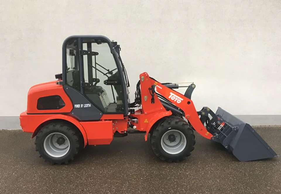 Toyo Radlader KU850A mit Kabine 2,45 to Hubkraft