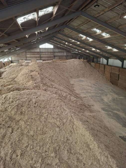 flachsschäben , 100% natürliches einstreumaterial für Rinder,Geflügel und Pferde - Bild 1