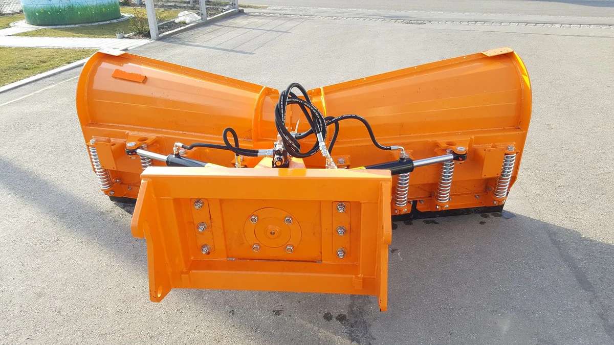 Schneeschild Vario 2,6m Schneepflug Schlepper Radlader Hoflader - Bild 1
