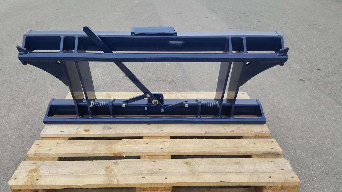 Radlader Adapter Rohling auf Euro Koppelhaken Hoflader Teleskopla - Bild 1