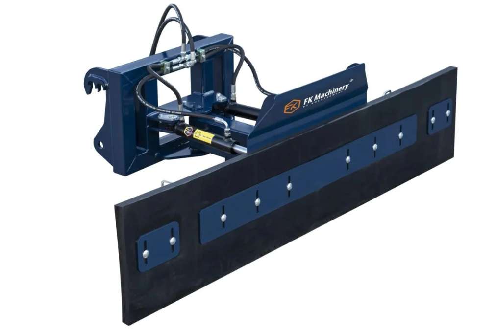 Futterschieber hydraulisch Schneeschieber Mistschieber Weidemann - Bild 1