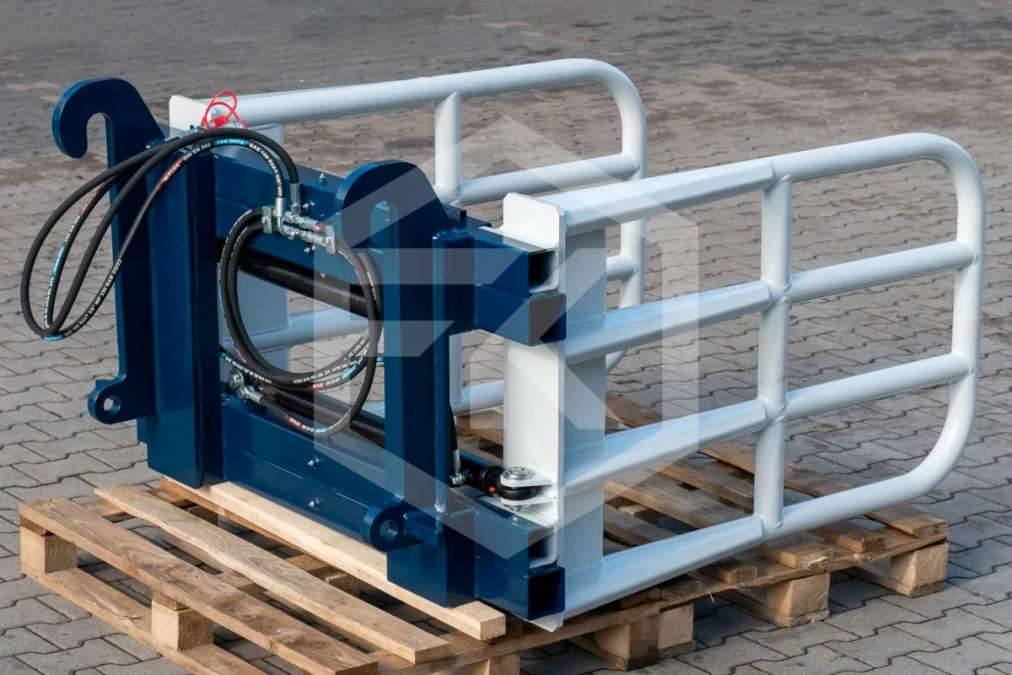 Quaderballenzange Ballenzange Silozange Frontlader Euro - Bild 1
