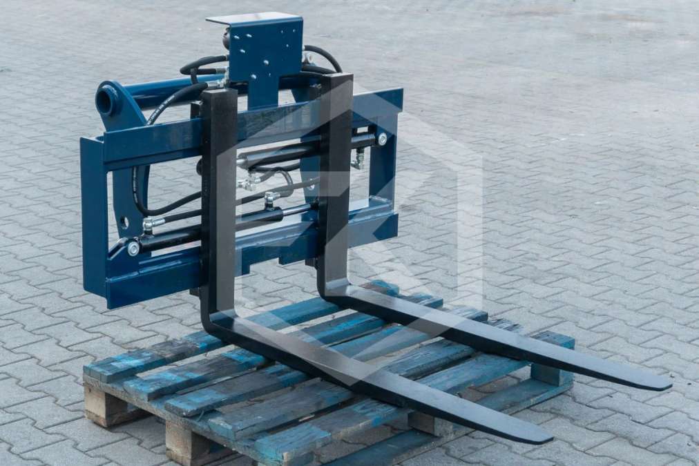 Palettengabel 2,5t hydraulisch verstellbar Radlader Teleskoplader - Bild 1