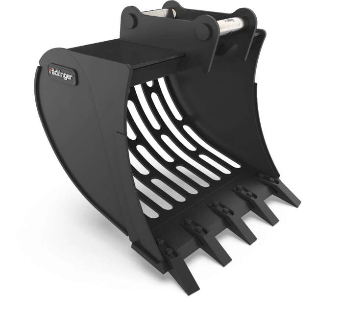 Rädlinger Sieblöffel Gitterlöffel Bagger 8 – 10 t MS 08 Takeuchi - Bild 1