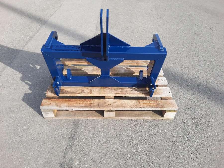 Adapter Komatsu Cat Hoflader Radlader auf 3 Punkt Kat II - Bild 1