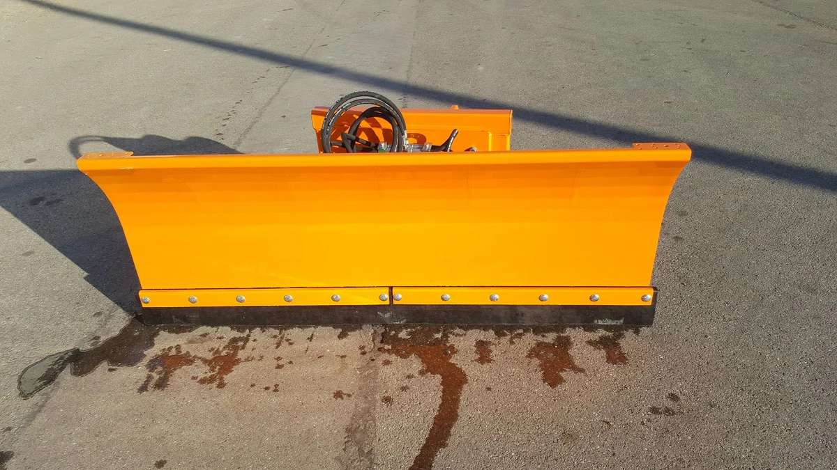 Schneeschild 1,8m Weidemann Kommunal Schlepper Radlader Hoflader - Bild 1