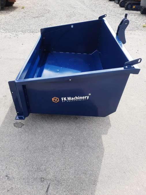 Heckcontainer, Container kippbar, Traktor, Heckmulde Schaufel - Bild 1