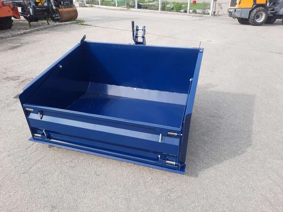 Heckcontainer 1,5 Container kippbar Schlepper Heckmulde Schaufel - Bild 1