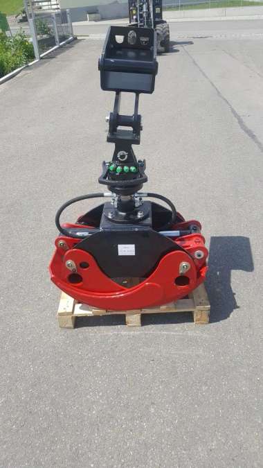 Holzgreifer Holzzangen Forstgreifer Rückezange Minibagger Yanmar - Bild 1