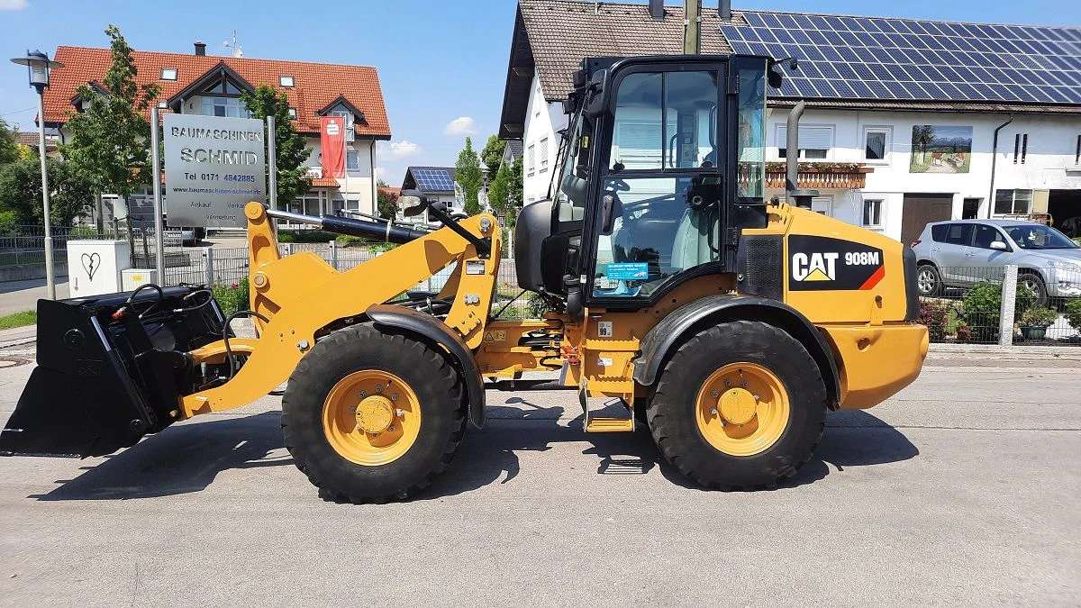 Radlader Cat 908M 906 907 Hoflader Lader Schaufellader - Bild 1