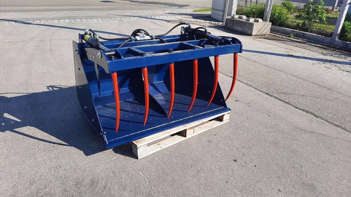 Krokodilschaufel Greifschaufel Weidemann Frontlader Hoflader Euro - Bild 1