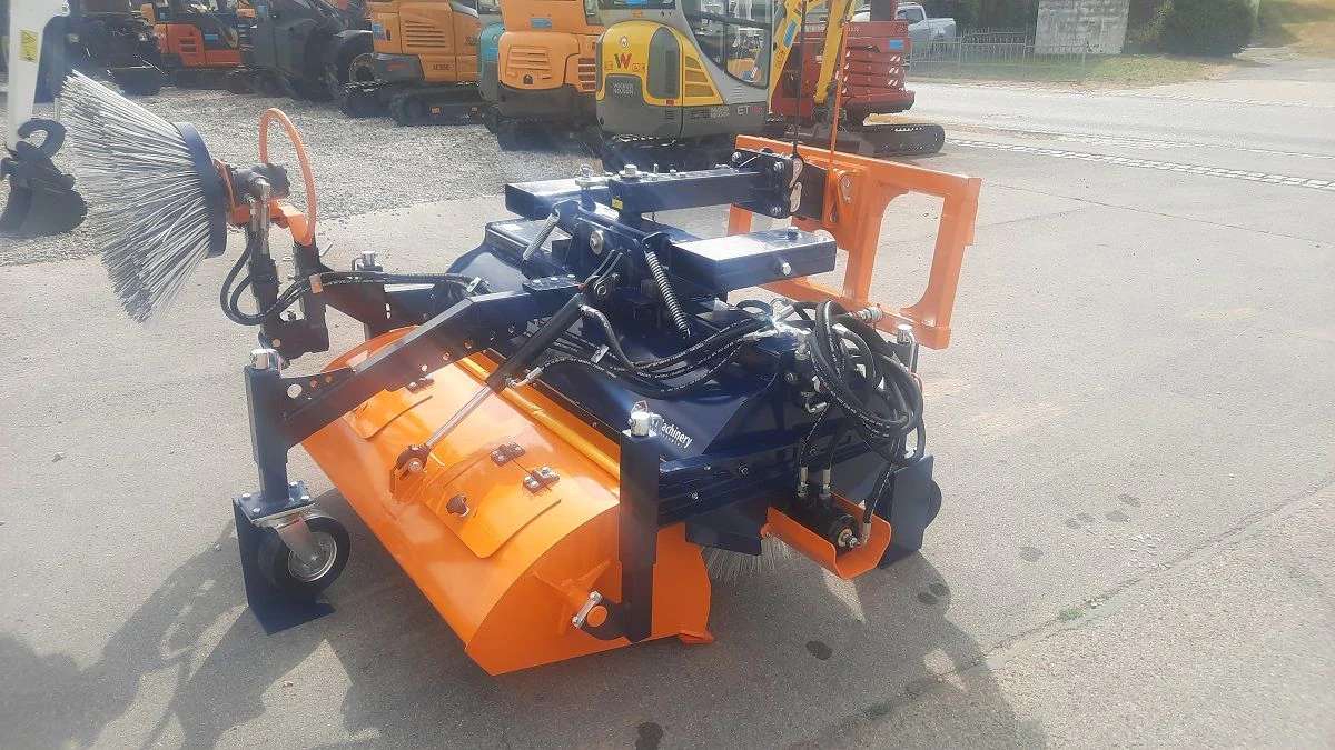 Kehrmaschine 1,2m Schlepper Radlader Hoflader Weidemann Euro - Bild 1