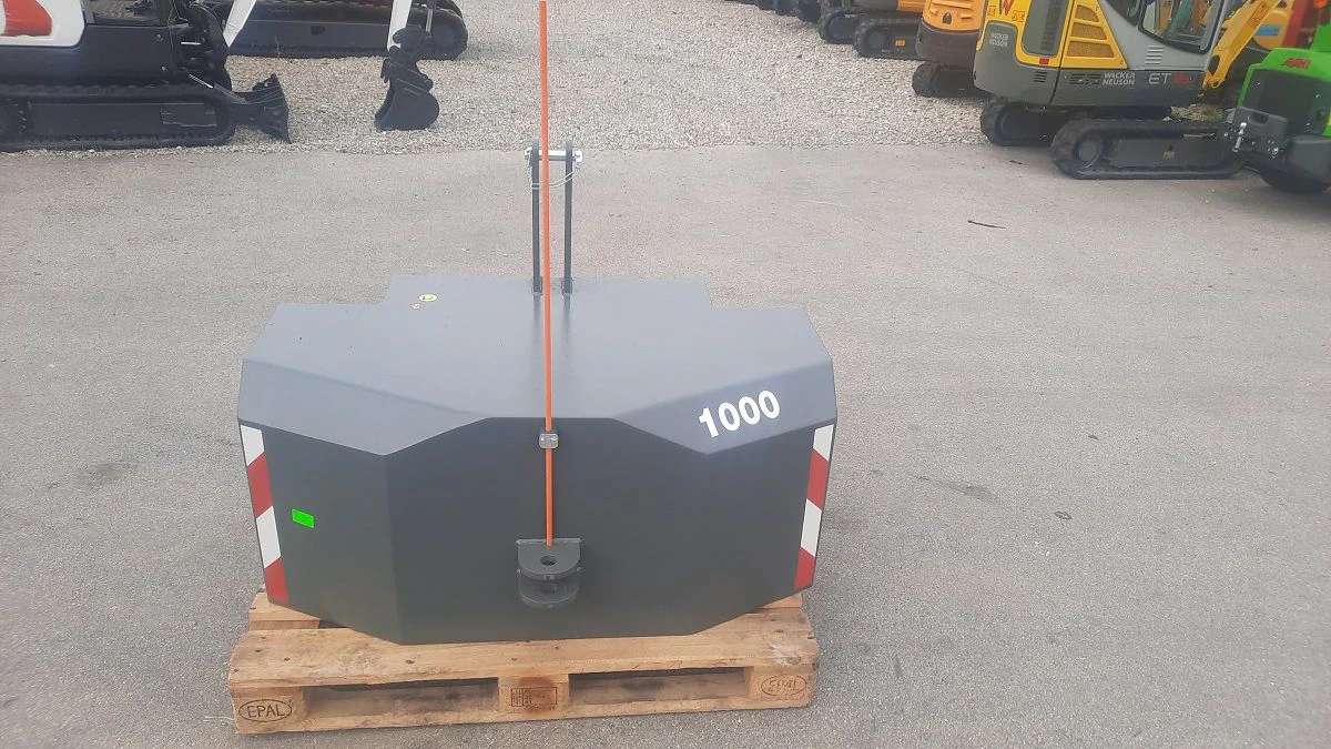 Frontgewicht Ballast Heckgewicht 1000kg Traktor Gewicht Fendt - Bild 1