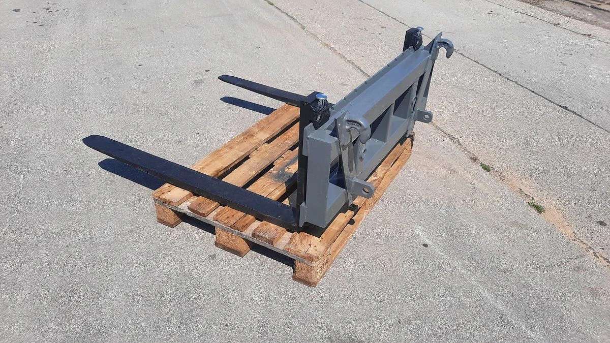 Palettengabel Euro Palettengabelträger Gabel Frontlader - Bild 1