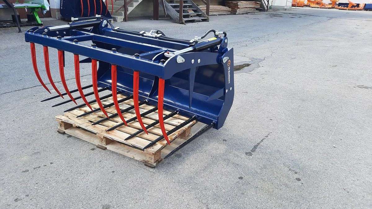 Krokodilgebiss Greifschaufel Frontlader Weidemann Hoflader Euro - Bild 1