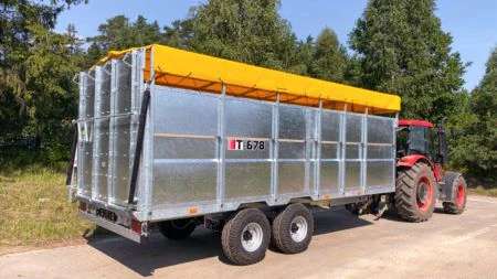 Viehanhänger Tandem Viehwagen Viehtransporter Anhänger - Bild 1