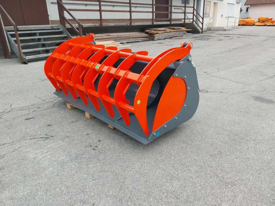 Greifschaufel 2,2m Euro Frontlader Schäffer Hoflader Schaufel - Bild 1