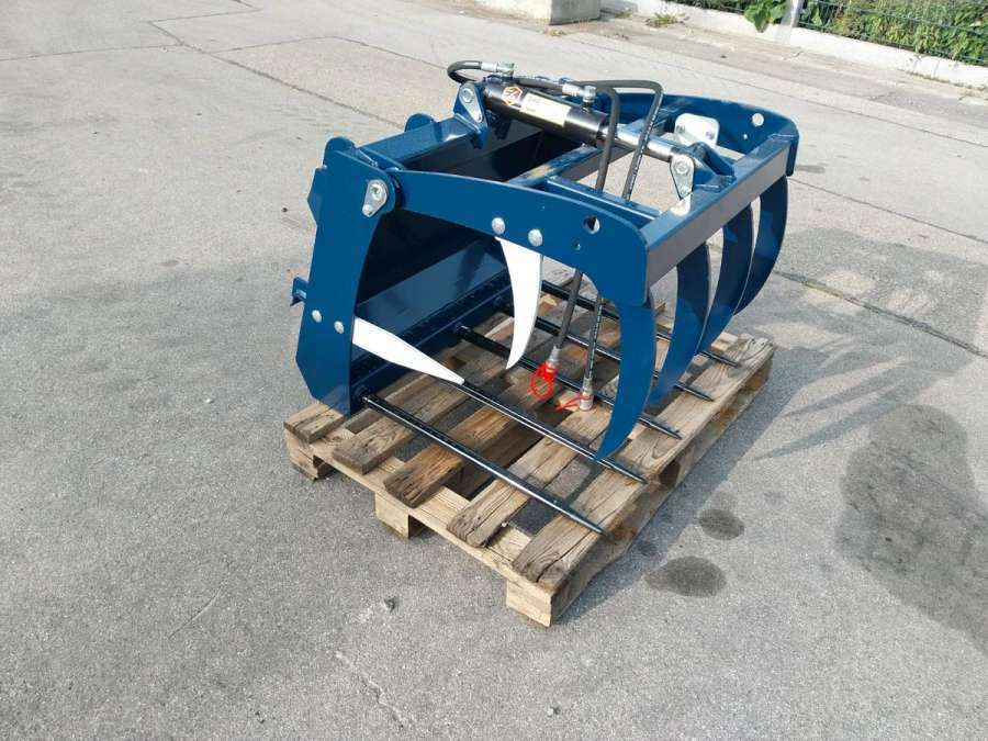 Krokodilgebiss mini Schäffer Greifschaufel Frontlader Hoflader - Bild 1