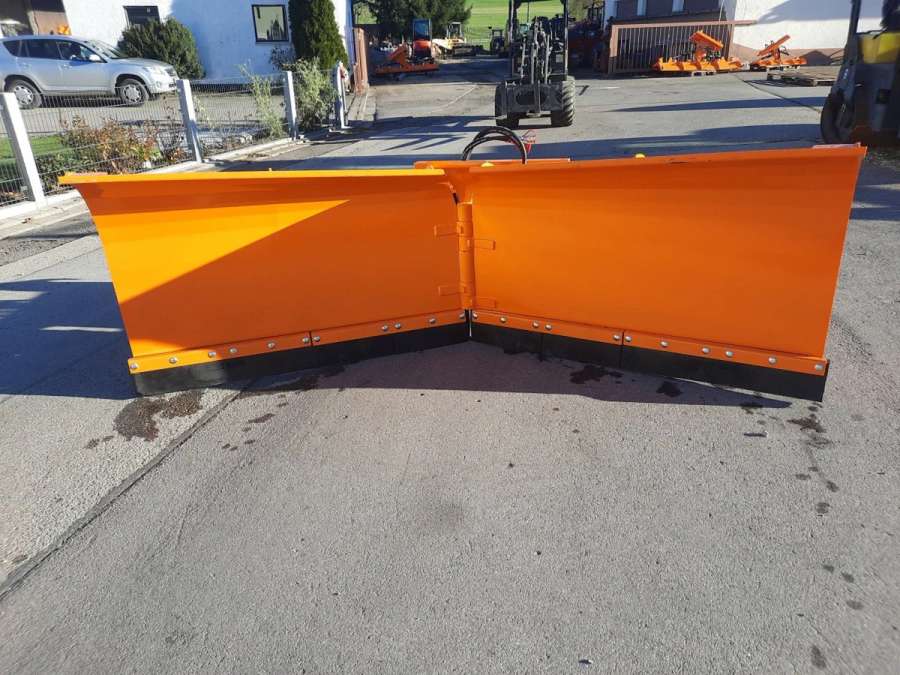 Schneeschild Vario 3,3m schwer Schlepper Radlader Teleskoplader - Bild 1