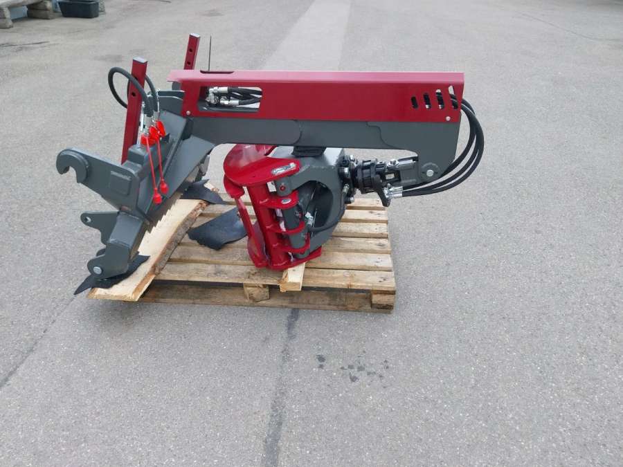 Rückezange Holzzange Kombi Aufnahme Euro u. 3 Punkt Schlepper - Bild 1