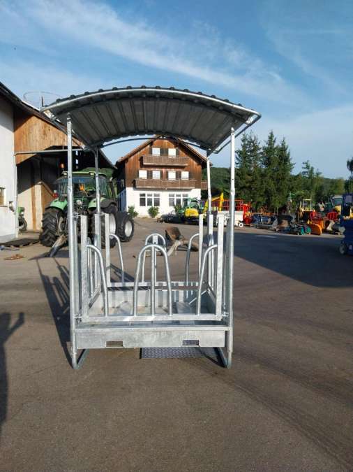 Futterraufe Pferde Rinder Heuraufe Raufe Heu Silage Kuh - Bild 1