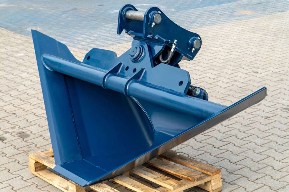 hydr Trapezlöffel Löffel Bagger MS 03 MS 08 Grabenräumlöffel MS10 - Bild 1