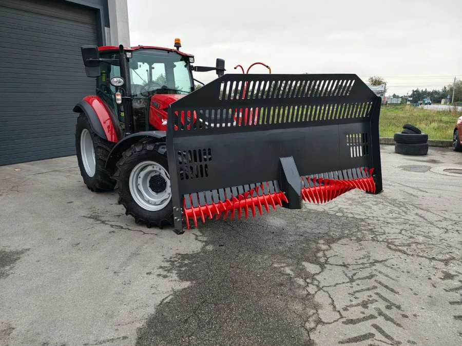 Siloverteiler Siloschild Rotorverteiler Schepper Traktor - Bild 1