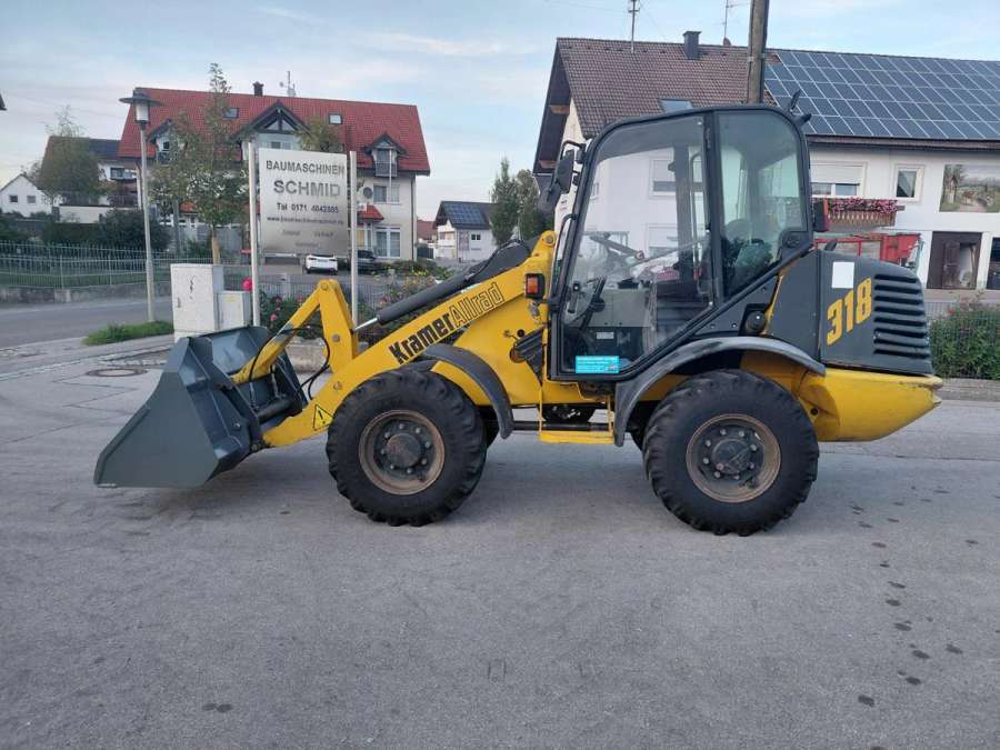 Radlader Kramer 318 Hoflader 750 380 Lader Schaufellader - Bild 1