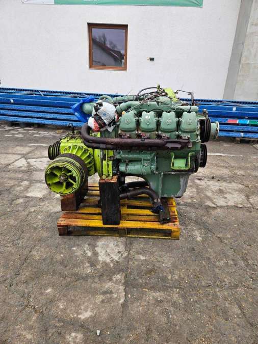 Motor Mercedes-Benz OM422A V8 (422.901) aus Claas Jaguar – einwandfrei lauffähig - Bild 1