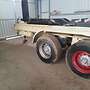 Verkaufe Hackenlift Anhänger Eigenbau mit Luftfederung Leergewicht.5310kg Gesamtgewicht 18000kg 40 kmh Zulassung Container Länge 6m - Bild 3