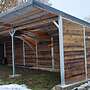 Pferdestall bauen & Aussenbox und Offenstall kaufen | Weidehütte, Pferdeunterstand Top Futterraufe, Heuraufe - Professionelle Stallplanung - Bild 49