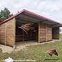 Aussenbox & Pferdestall bauen und Offenstall kaufen, Weidehütte & Pferdeunterstand | Pferdebox Top - Futterraufe & Heuraufe für Pferde - Bild 78