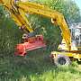 Bagger mit Mülchkoppf  - Bild 2