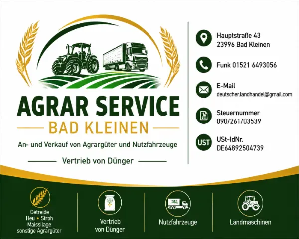 Agrar Service Bad Kleinen Logo