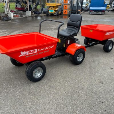 Rat Barrow - Motorschubkarre - Schubkarre - Hoflader - Dumper