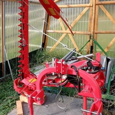 Neu: Gaspardo Fiore Heckmähwerk Doppelmesser 1,45m, hydr.