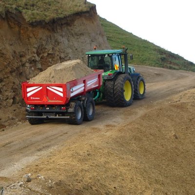 Herculano HTP Muldenkipper Hardox, Schwerlast