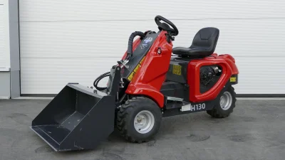 Hoflader Radlader N Eco 130 Minilader Multitool Bagger