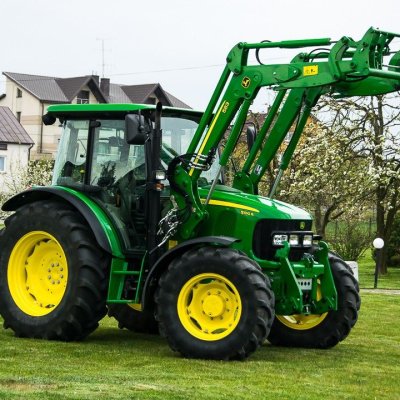 John Deere 5100 R Traktor;Frontlader