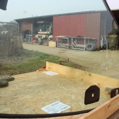 Türscheibe links für Massey Ferguson 8650, 8660, 8670, 8680, 8690.
